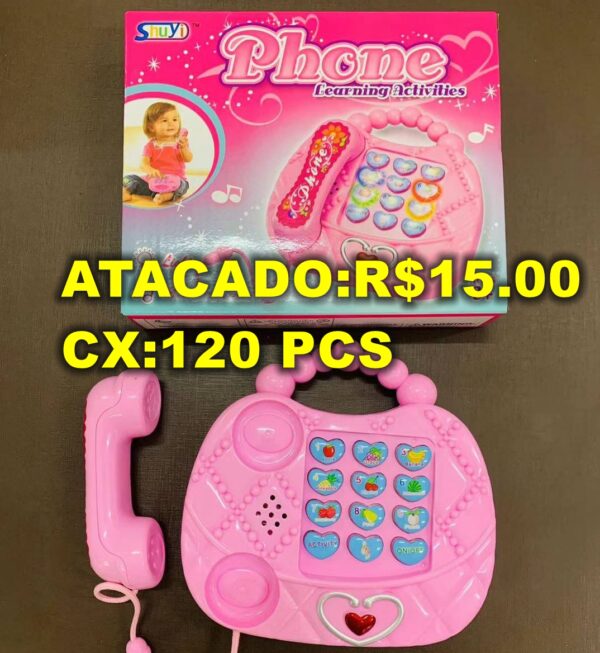 Telefone Musical Infantil