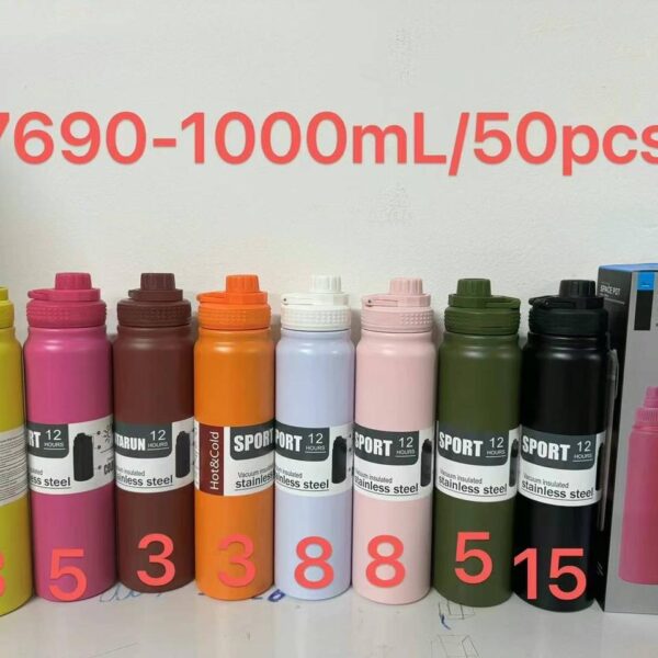 Garrafa Térmica 1000ML garrafa espacial Quente