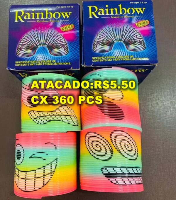 Mágico Arco-Íris Brinquedos De Mola Antiestresse Jogo Engraçado Anti-stress 4 modelo