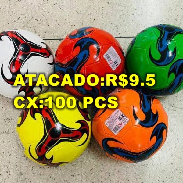 Bola Futebol Campo Tamanho Oficial Costurada Número 5