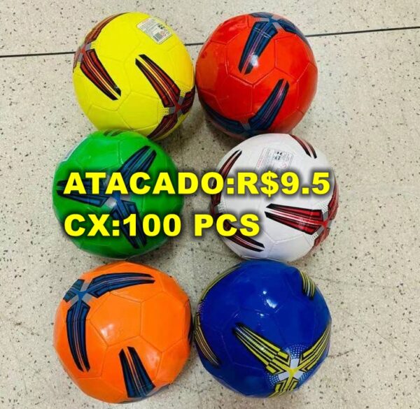 Bola Futebol Campo Tamanho Oficial Costurada Número 5
