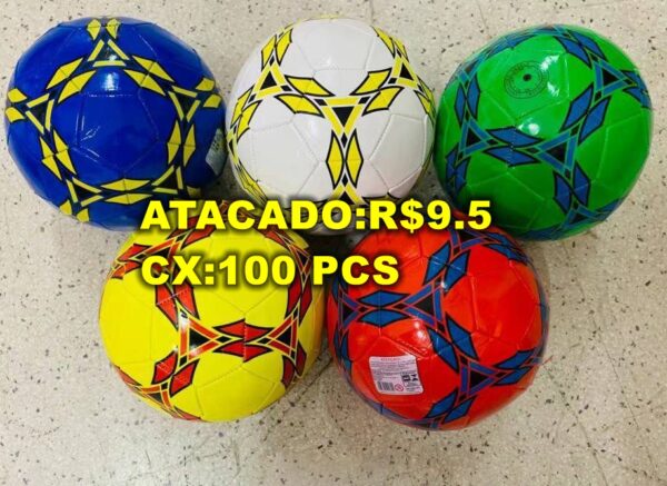 Bola Futebol Campo Tamanho Oficial Costurada Número 5