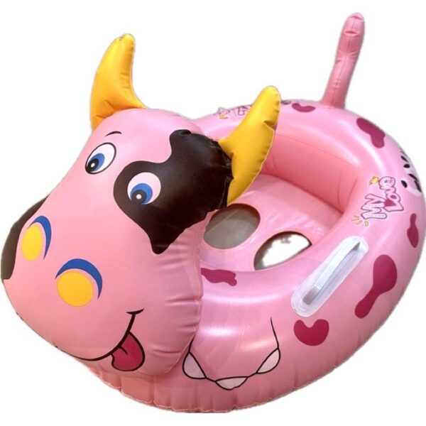 Boia Infantil P/ Bebê Com Assento Bote Vaquinha
