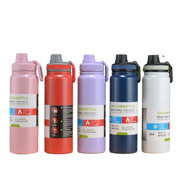 Garrafa Térmica 800ML garrafa espacial Quente  (SEM LOGO)