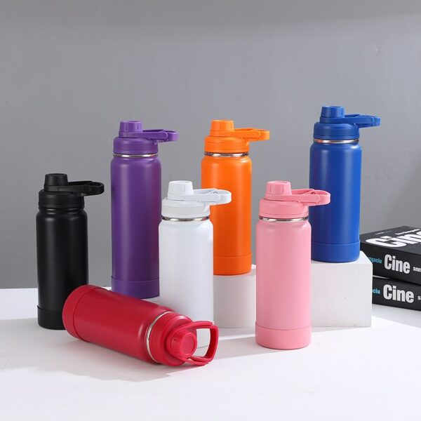 Garrafa Térmica 750ML com Proteção de Silicone
