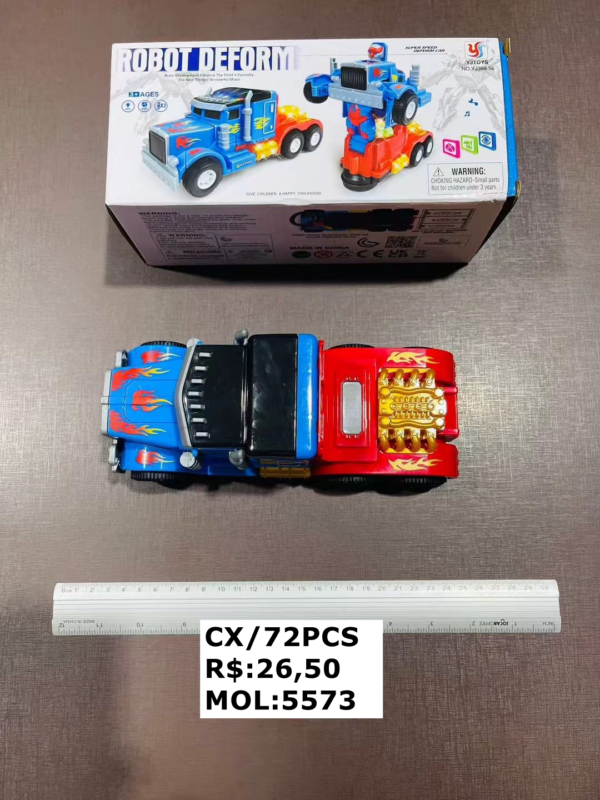 Caminhão Transforma em Robô