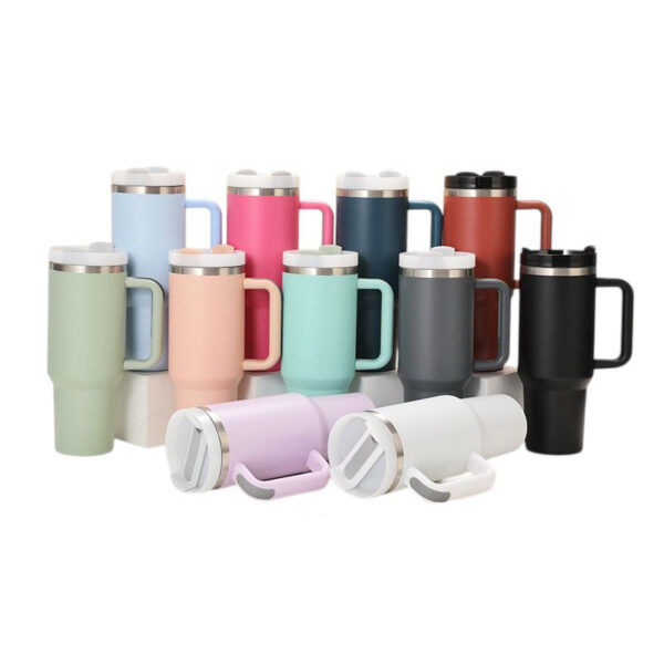 Copo Térmico 1200ML Inox Com Tampa Acrílica