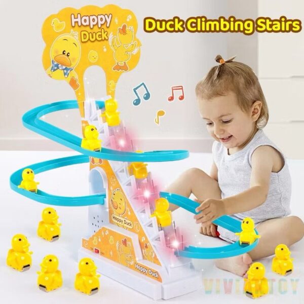 BRINQUEDO ESCORREGA COM PATOS