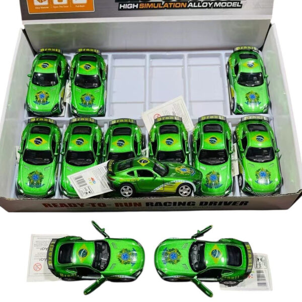 Carrinho Metal Miniatura Fricção