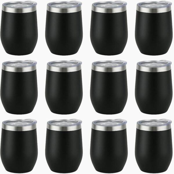 Copo Térmico Cuia 360ML Inox Com Tampa Acrílica (Cor Única)