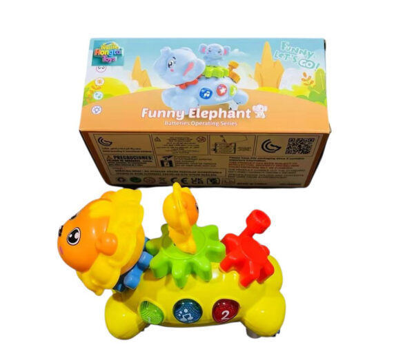 Brinquedo Musical Educativo Baby Leãozinho Musical