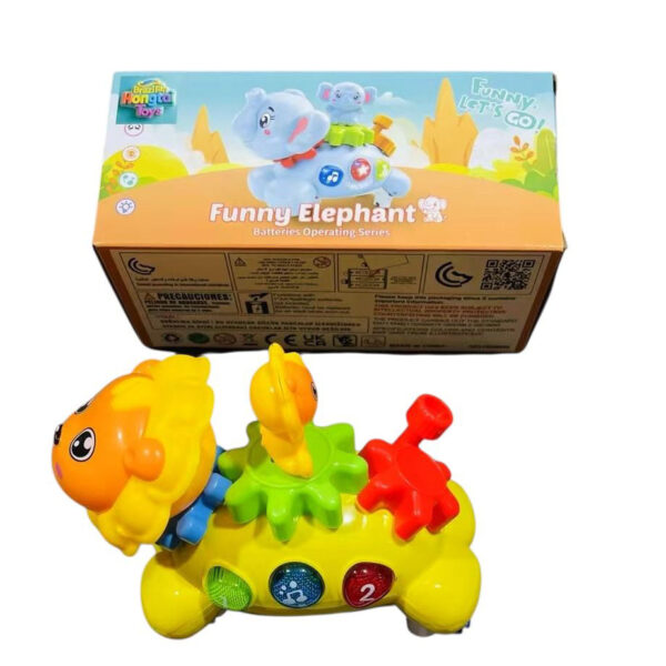 Brinquedo Musical Educativo Baby Leãozinho Musical