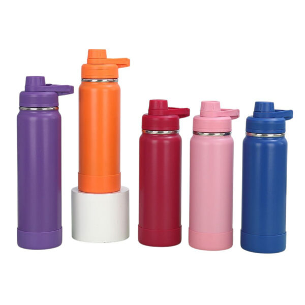 Garrafa Térmica 800ML com Proteção de Silicone