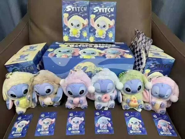 Chaveiro Stitch Surpresa Boneco De Pelúcia Caixa Cega Box Do Stitch
