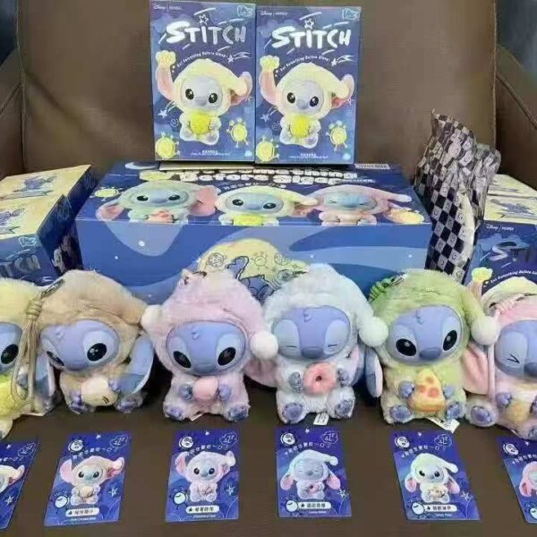 Chaveiro Stitch Surpresa Boneco De Pelúcia Caixa Cega Box Do Stitch