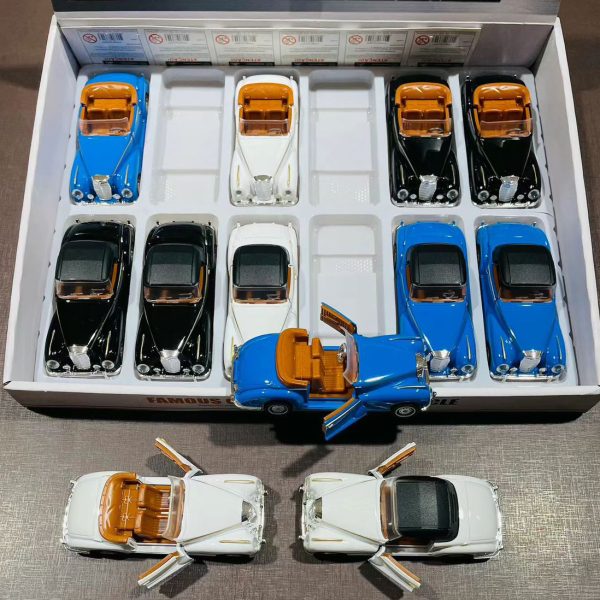 Carrinho Fusca Ferro Fricção Metal Miniatura Brinquedo