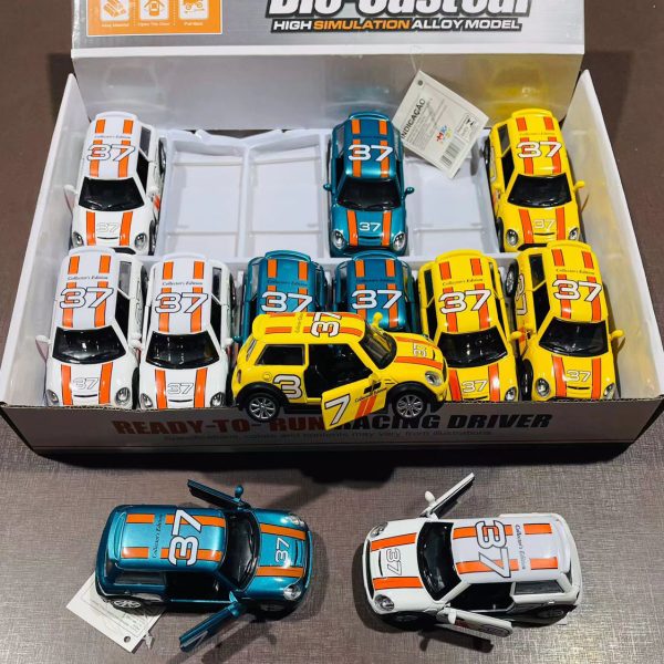 Carrinho Mini Ferro Fricção Metal Miniatura Brinquedo