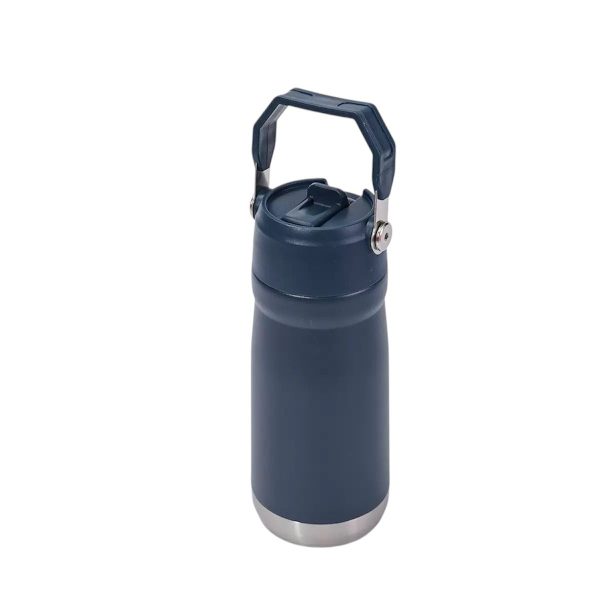 Garrafa Térmica Portátil 550ml Aço Inox (Azul Marinho)